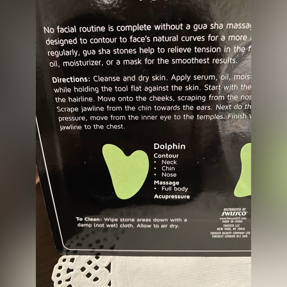 🆕🌿 PRECISION BEAUTY “JADE GUA SHA” FACIAL MASSAGER SET. NEW & FACTORY SEALED! - Picture 6 of 8